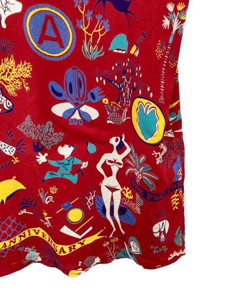Sun Surf（サンサーフ）Sun Surf (サンサーフ) SPECIAL EDITION “ONE PUKA PUKA” レッド サイズ:XL 未使用品の古着・服飾アイテム