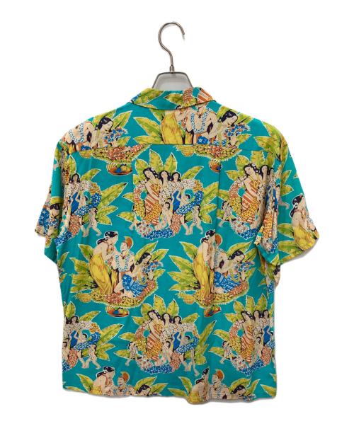 Sun Surf（サンサーフ）Sun Surf (サンサーフ) SUN SURF SPECIAL EDITION “CELEBRATION” ブルー サイズ:XLの古着・服飾アイテム