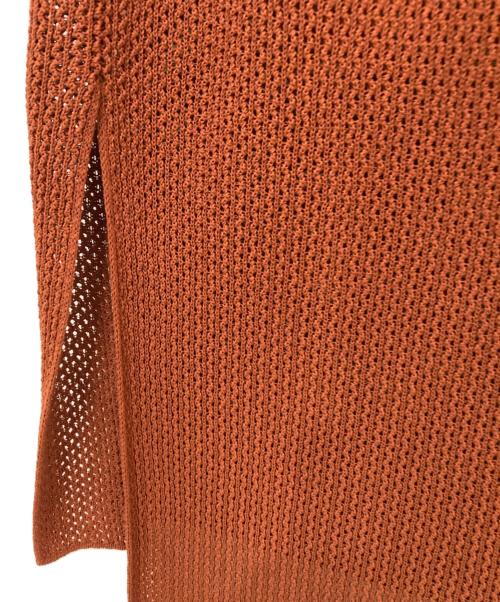 AURALEE（オーラリー）AURALEE (オーラリー) メッシュスカート ブラウン サイズ:1の古着・服飾アイテム