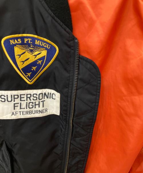 AVIREX（アヴィレックス）AVIREX (アヴィレックス) U.S.NAVAL AVIATION ブラック サイズ:Lの古着・服飾アイテム