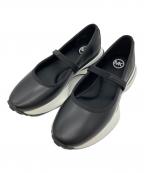 MICHAEL KORSマイケルコース）の古着「ARI BALLET FAUX LEATHER」｜ブラック
