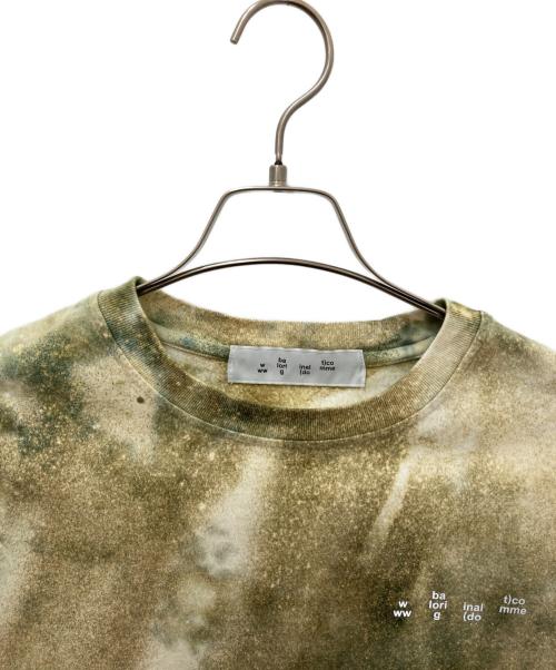 BAL（バル）BAL (バル) プリント半袖Tシャツ ベージュ サイズ:2の古着・服飾アイテム