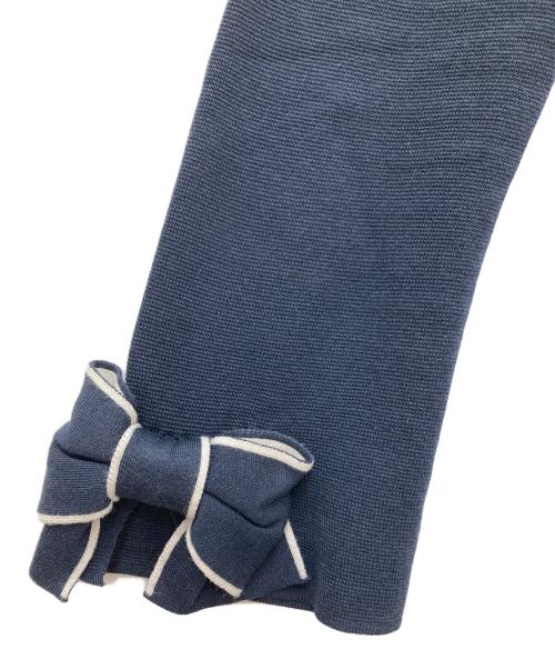 M'S GRACY（エムズグレイシー）M'S GRACY (エムズグレイシー) 薄手カーディガン ネイビー サイズ:38の古着・服飾アイテム