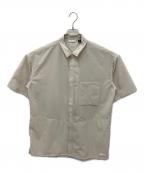 NANGAナンガ）の古着「DOT AIR CLOTH COMFY SS SHIRT」｜ベージュ