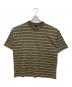 SEDAN ALL-PURPOSE（セダンオールパーパス）の古着「Striped S/S Tee」｜グリーン