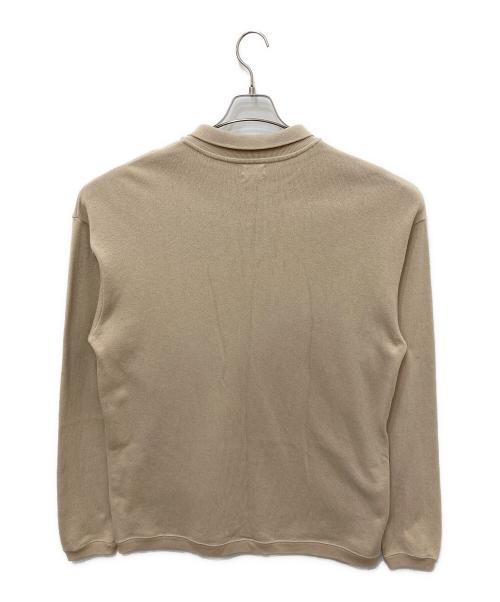 STEVEN ALAN（スティーブンアラン）STEVEN ALAN (スティーブンアラン) LONG SLEEVE POLOSHIRT LOOSE ベージュ サイズ:XLの古着・服飾アイテム