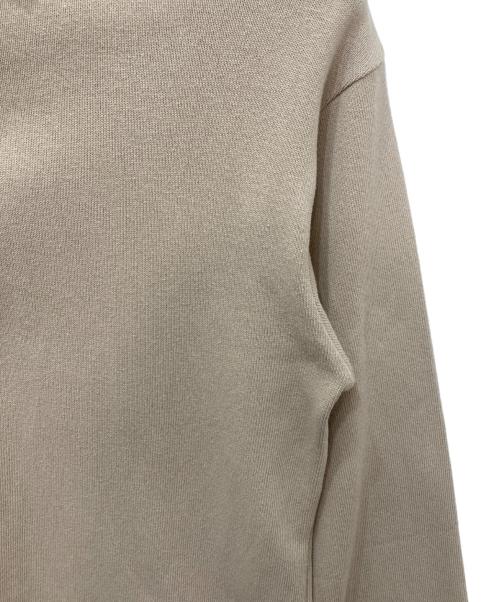 STEVEN ALAN（スティーブンアラン）STEVEN ALAN (スティーブンアラン) LONG SLEEVE POLOSHIRT LOOSE ベージュ サイズ:XLの古着・服飾アイテム