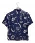 POLO RALPH LAUREN (ポロ・ラルフローレン) オープンカラーリネンシャツ ネイビー サイズ:Ｌ：10000円