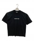 GHOST GOLF GANGゴーストゴルフギャング）の古着「ロゴプリントTシャツ」｜ブラック