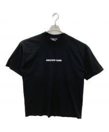 GHOST GOLF GANG（ゴーストゴルフギャング）の古着「ロゴプリントTシャツ」｜ブラック