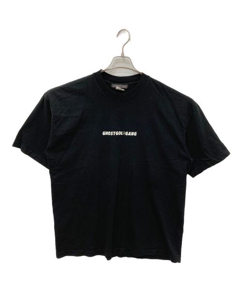 GHOST GOLF GANG（ゴーストゴルフギャング）GHOST GOLF GANG (ゴーストゴルフギャング) ロゴプリントTシャツ ブラック サイズ:XLの古着・服飾アイテム