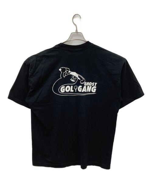 GHOST GOLF GANG（ゴーストゴルフギャング）GHOST GOLF GANG (ゴーストゴルフギャング) ロゴプリントTシャツ ブラック サイズ:XLの古着・服飾アイテム