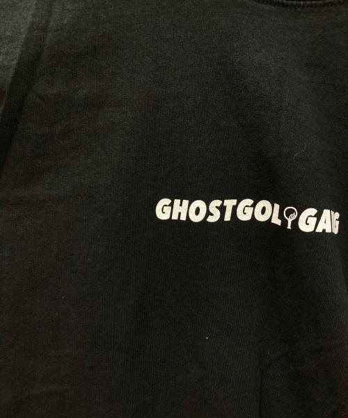 GHOST GOLF GANG（ゴーストゴルフギャング）GHOST GOLF GANG (ゴーストゴルフギャング) ロゴプリントTシャツ ブラック サイズ:XLの古着・服飾アイテム