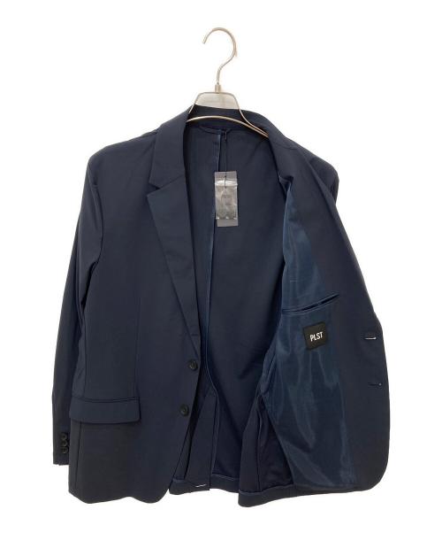 PLST（プラステ）PLST (プラステ) ハイゲージトリコットジャケット ネイビー サイズ:XLの古着・服飾アイテム