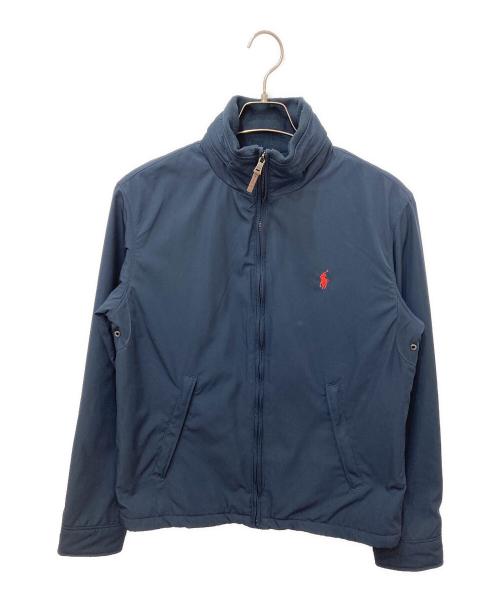 POLO RALPH LAUREN（ポロ・ラルフローレン）POLO RALPH LAUREN (ポロ・ラルフローレン) ポロ刺繍ジャケット ネイビー サイズ:Mの古着・服飾アイテム