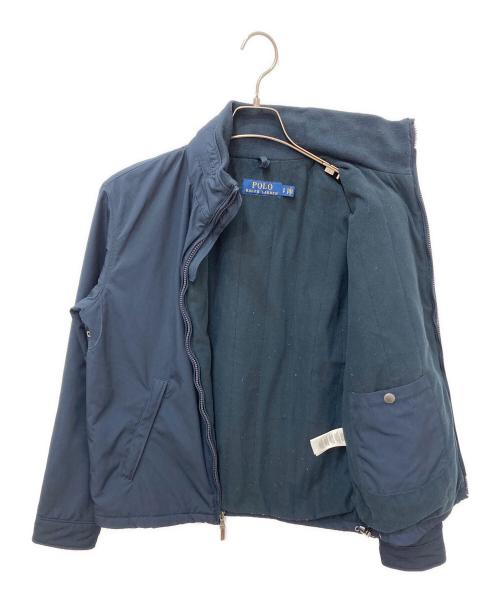 POLO RALPH LAUREN（ポロ・ラルフローレン）POLO RALPH LAUREN (ポロ・ラルフローレン) ポロ刺繍ジャケット ネイビー サイズ:Mの古着・服飾アイテム