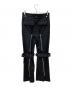 JOHN LAWRENCE SULLIVAN (ジョン ローレンス サリバン) Wool gabardine bondage trousers ブラック サイズ:44：22000円