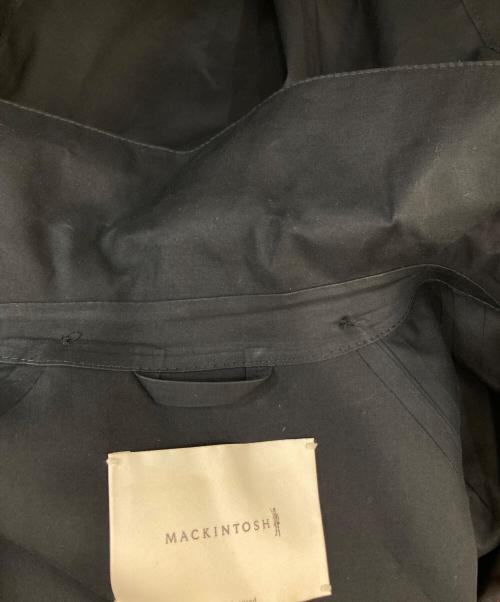 MACKINTOSH（マッキントッシュ）MACKINTOSH (マッキントッシュ) ゴム引きステンカラーコート ブラック サイズ:38の古着・服飾アイテム