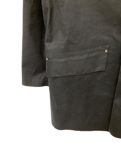MACKINTOSH（マッキントッシュ）MACKINTOSH (マッキントッシュ) ゴム引きステンカラーコート ブラック サイズ:38の古着・服飾アイテム
