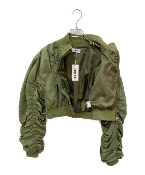 ATMOS（アトモス）atmos (アトモス) Gather Military MA-1 グリーン サイズ:FREEの古着・服飾アイテム