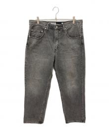 LEVI'S（リーバイス）の古着「ワイドデニムパンツ」｜ブラック