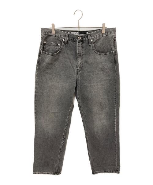 LEVI'S（リーバイス）LEVI'S (リーバイス) ワイドデニムパンツ ブラック サイズ:34の古着・服飾アイテム
