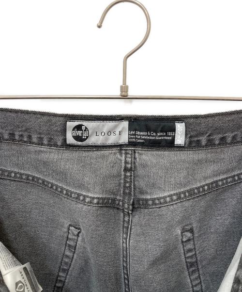 LEVI'S（リーバイス）LEVI'S (リーバイス) ワイドデニムパンツ ブラック サイズ:34の古着・服飾アイテム