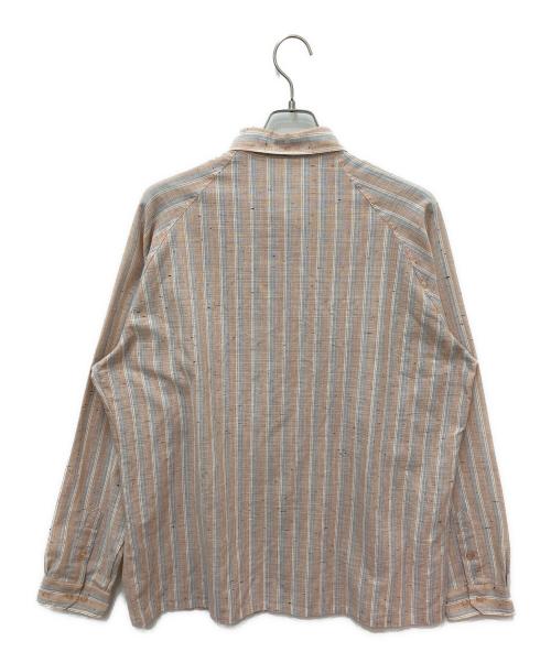 Sears（シアーズ）Sears (シアーズ) ストライプシャツ ピンク サイズ:XLの古着・服飾アイテム