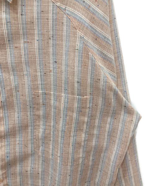 Sears（シアーズ）Sears (シアーズ) ストライプシャツ ピンク サイズ:XLの古着・服飾アイテム