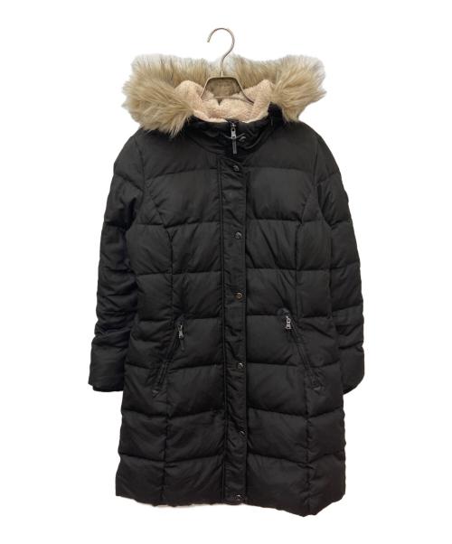 LAUREN RALPH LAUREN（ローレン ラルフ ローレン）LAUREN RALPH LAUREN (ローレン ラルフ ローレン) フーデッドダウンミドルコート ブラック サイズ:Ｓの古着・服飾アイテム
