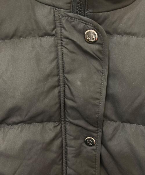 LAUREN RALPH LAUREN（ローレン ラルフ ローレン）LAUREN RALPH LAUREN (ローレン ラルフ ローレン) フーデッドダウンミドルコート ブラック サイズ:Ｓの古着・服飾アイテム