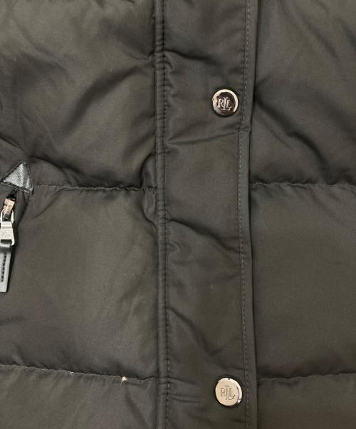 LAUREN RALPH LAUREN（ローレン ラルフ ローレン）LAUREN RALPH LAUREN (ローレン ラルフ ローレン) フーデッドダウンミドルコート ブラック サイズ:Ｓの古着・服飾アイテム
