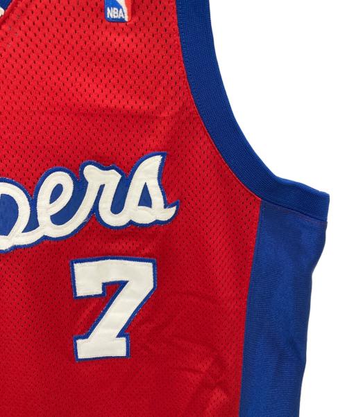 NBA（エヌビーエー）NBA (エヌビーエー) REEBOK (リーボック) ゲームシャツ レッド サイズ:44の古着・服飾アイテム