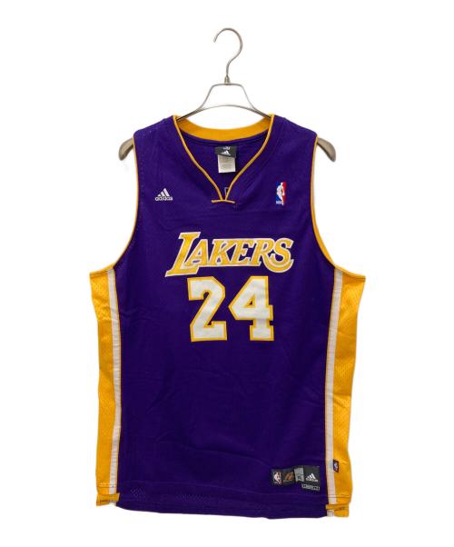adidas（アディダス）adidas (アディダス) NBA (エヌビーエー) ゲームシャツ パープル サイズ:XLの古着・服飾アイテム