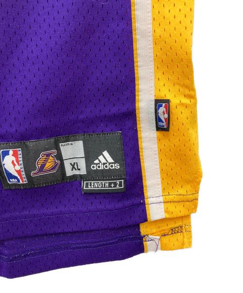 adidas（アディダス）adidas (アディダス) NBA (エヌビーエー) ゲームシャツ パープル サイズ:XLの古着・服飾アイテム