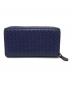 BOTTEGA VENETA (ボッテガベネタ) イントレチャート長財布 ネイビー：8000円