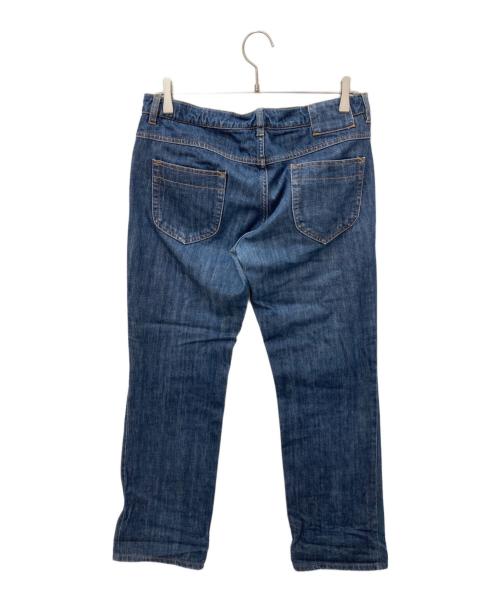 Maison Margiela（メゾンマルジェラ）Maison Margiela (メゾンマルジェラ) FITTED SHAPEデニムパンツ インディゴ サイズ:44の古着・服飾アイテム
