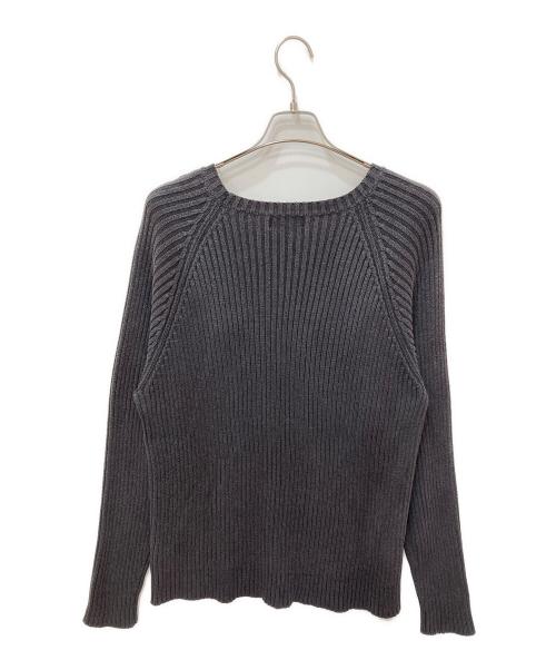 LAND'S END（ランズエンド）LAND'S END (ランズエンド) コットンニット グレー サイズ:XLの古着・服飾アイテム