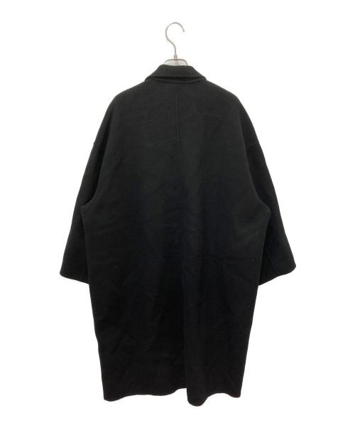 evernavy（エバーネイビー）evernavy (エバーネイビー) リバーロングコクーンコート ブラック サイズ:Mの古着・服飾アイテム