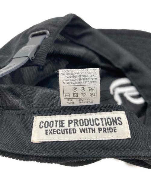 COOTIE PRODUCTIONS（クーティープロダクツ）COOTIE PRODUCTIONS (クーティープロダクツ) キャップ ブラックの古着・服飾アイテム