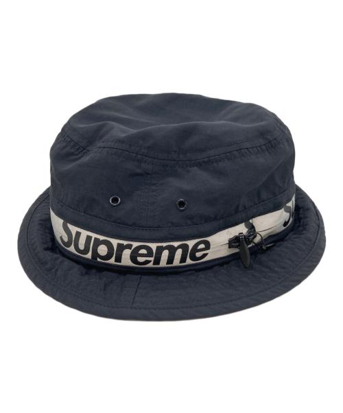 SUPREME（シュプリーム）Supreme (シュプリーム) リフレクティブジップクラッシャーハット ブラックの古着・服飾アイテム