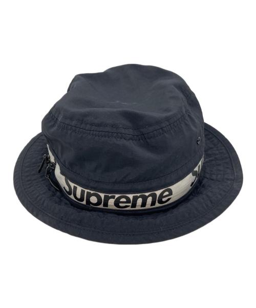 SUPREME（シュプリーム）Supreme (シュプリーム) リフレクティブジップクラッシャーハット ブラックの古着・服飾アイテム