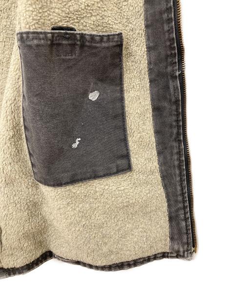 CarHartt（カーハート）CarHartt (カーハート) デニムボアベスト ブラック サイズ:Lの古着・服飾アイテム