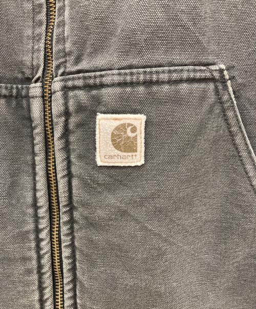 CarHartt（カーハート）CarHartt (カーハート) デニムボアベスト ブラック サイズ:Lの古着・服飾アイテム