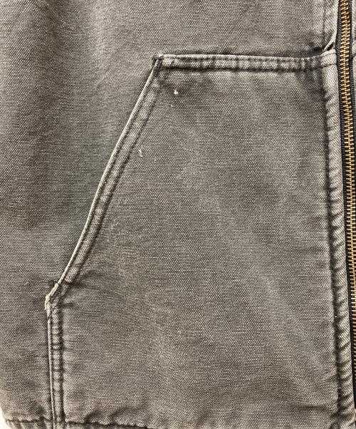 CarHartt（カーハート）CarHartt (カーハート) デニムボアベスト ブラック サイズ:Lの古着・服飾アイテム