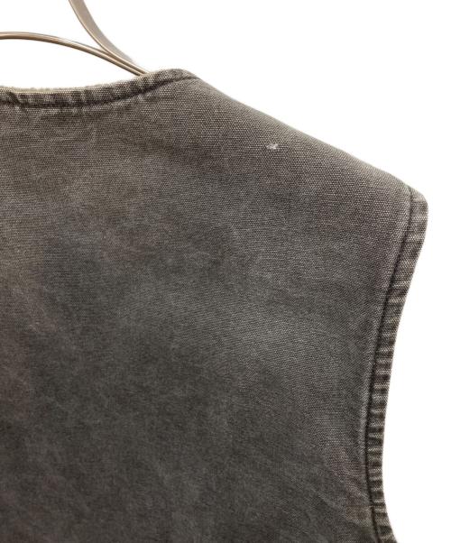 CarHartt（カーハート）CarHartt (カーハート) デニムボアベスト ブラック サイズ:Lの古着・服飾アイテム