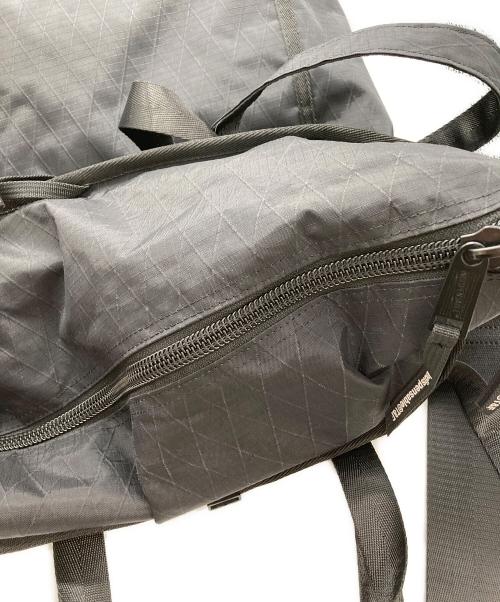 INDISPENSABLE（インディスペンサブル）INDISPENSABLE (インディスペンサブル) 3WAY TOTEBAG HANGGER XTEX　トートバッグ　3WAYバッグ ブラックの古着・服飾アイテム
