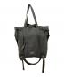 INDISPENSABLE（インディスペンサブル）の古着「3WAY TOTEBAG HANGGER XTEX　トートバッグ　3WAYバッグ」｜ブラック