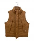 DAIWA PIER39ダイワ ピア39）の古着「GORE-TEX INFINIUM FIELD DOWN VEST」｜ブラウン