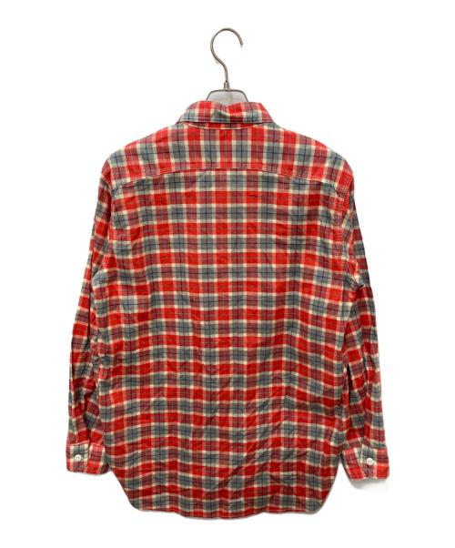 Engineered Garments（エンジニアド ガーメンツ）Engineered Garments (エンジニアド ガーメンツ) チェックシャツ レッド サイズ:Sの古着・服飾アイテム